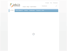 Tablet Screenshot of infolib.gr